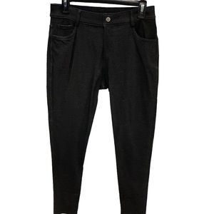 Yelete  women’s 5 pocket  leggings/jeggings size Xl 100% cotton